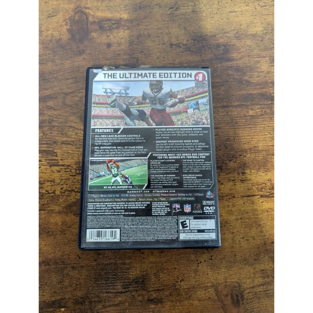 Madden NFL 07: Hall of Fame Edition (Sony PlayStation 2,‎ 2006)